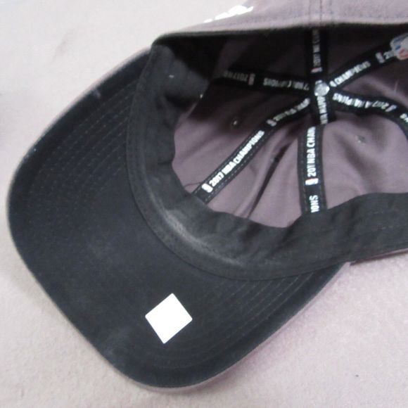 Adidas 5X NBA Champions Baseball Hat Cap 2017 Logo Adjustable Gray One Size - Picture 4 of 7